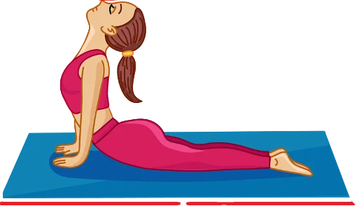 prone posture yoga image